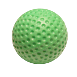 Roheline UV-blacklight helendav minigolfi pall